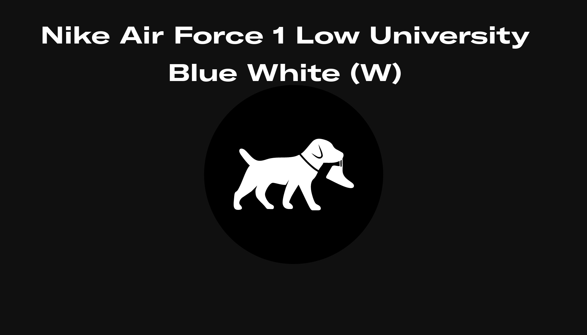 Nike Air Force 1 Low University Blue White (W), Raffles and Release